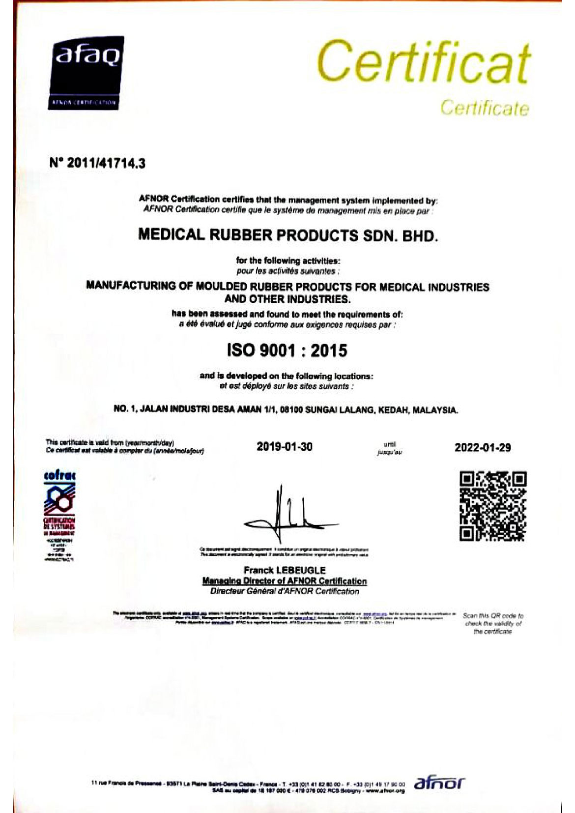 Quality Assurance